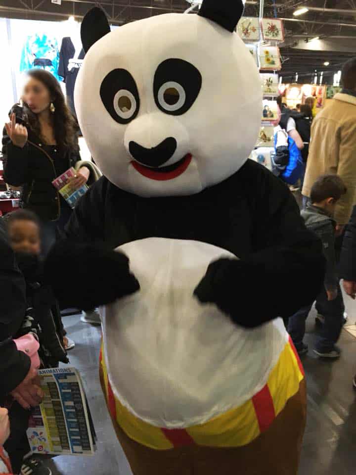 costume panda