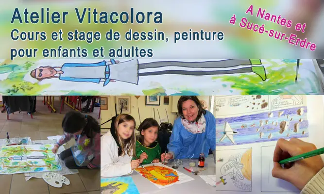 Professeur Atelier Vita Colora Dessin Peinture