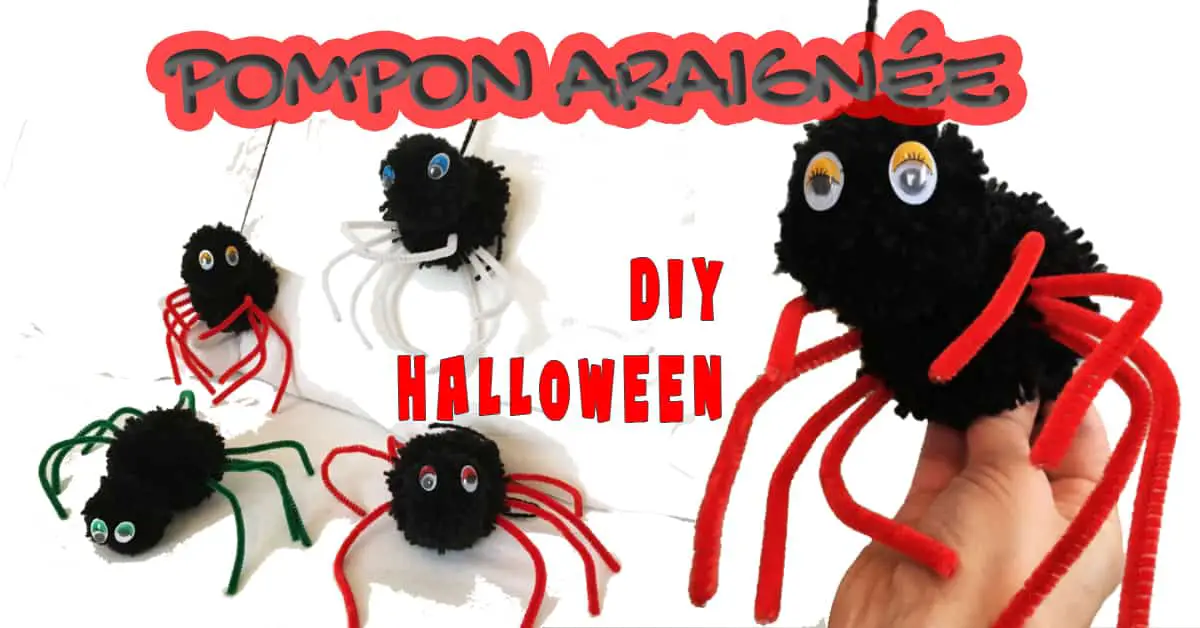 Araignée d'halloween // DIY activité manuelle Halloween