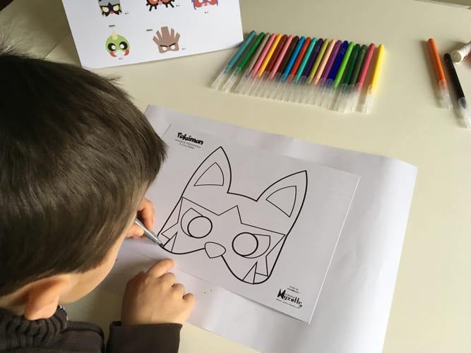 DIY Masques Pokémon ® pour enfants  Déguisement u0026 Anniversaire