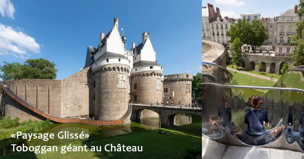 Paysage Glissé // Toboggan géant au Château // Nantes RDVLudique