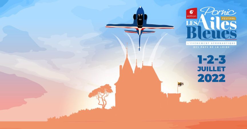 PORNIC meeting aérien 2022 les ailes bleues voltige avec patrouille de France