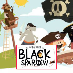 un spectacle avec et le pirate Black Sparow à Nantes