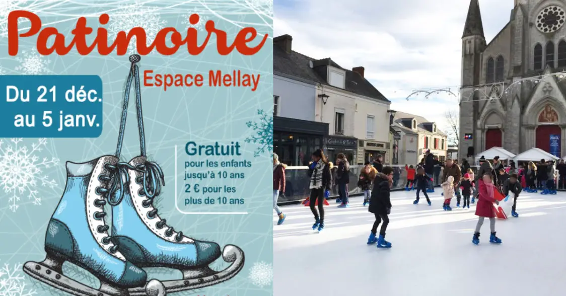 patinoire extérieur noël enfant