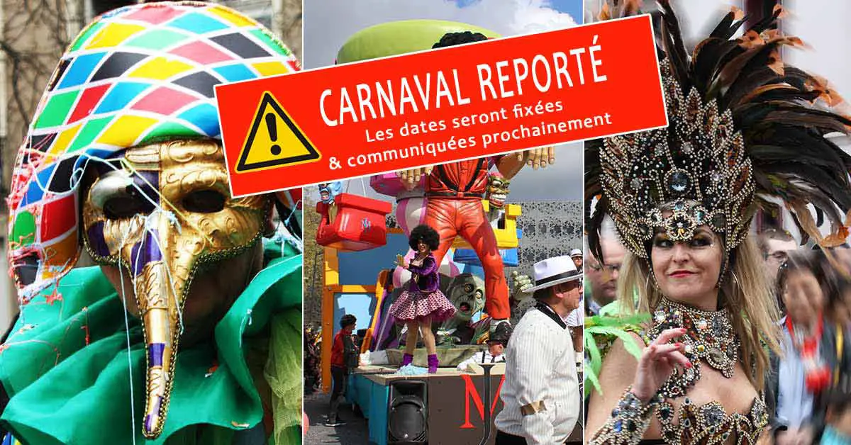 carnaval nantes reporté