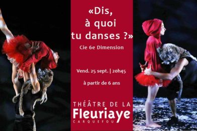 spectacle danse hip hop petit chaperon rouge conte enfant