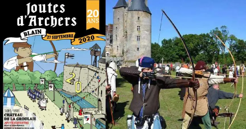 fête médiévale 44 - archer joute reconstitution historique