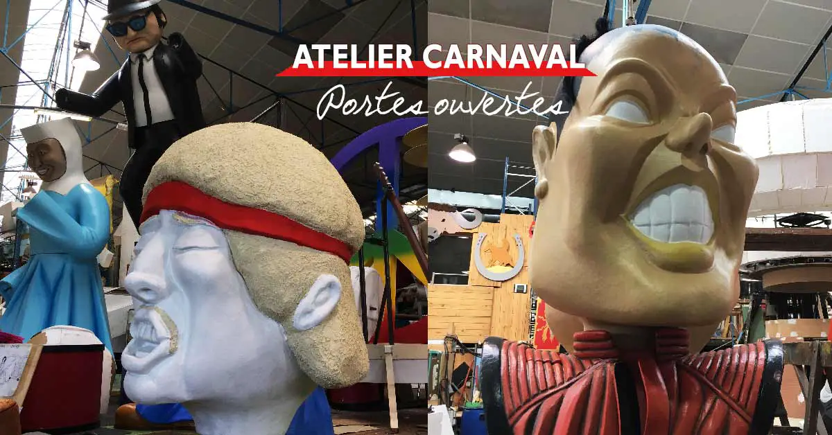 Atelier du Carnaval de Nantes - Visite et Porte ouverte Vacances de février 2022