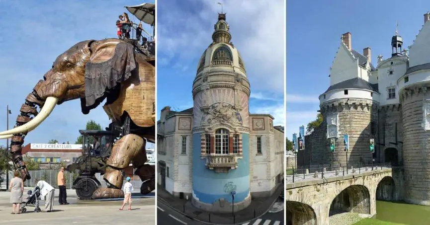 visiter Nantes en famille - le top des sites à ne pas manquer - à voir - les incontournables - Le Grand éléphant des Machines le Château de nantes La Tour Lu