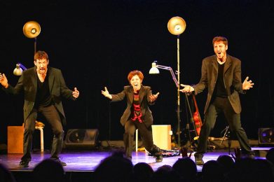 spectacle famille SOLEO Sucé sur Erdre - musique et percussions corporelles - à voir avec les enfants