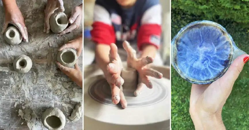 atelier poterie Nantes - créer un bol en céramique - atelier parent et enfant et stage