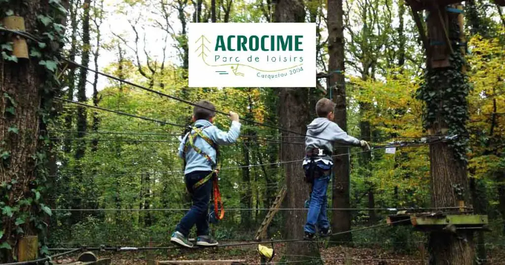 ACROCIME - Parc Accrobranche & Aventure - Proche Nantes // Carquefou