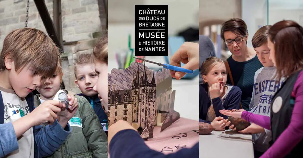 Animations, visite et ateliers - Enfants, ados et Famille // Château de Nantes