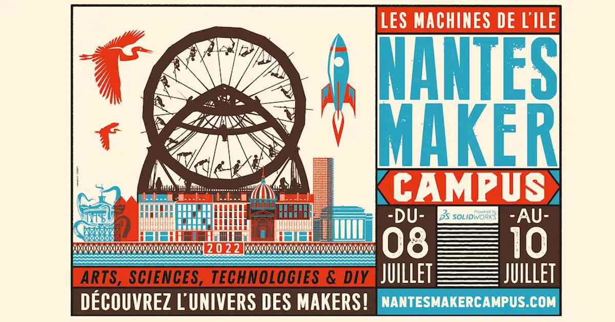 Machine Ile de Nantes - Nantes Maker Campus