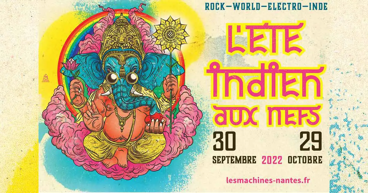festival indien Namaste Machines ile de Nantes