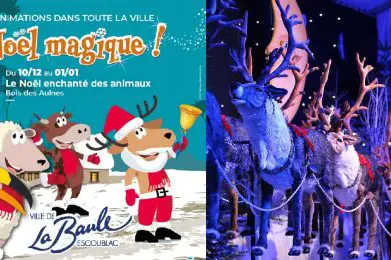 parcours noel la baule bois parc des aulnes noel 2023