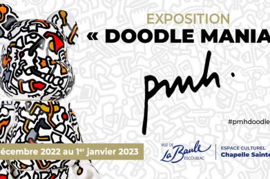 PMH Artiste illustrateur Doodle Art Posca Graphiste - Exposition La Baule 2022 Noel