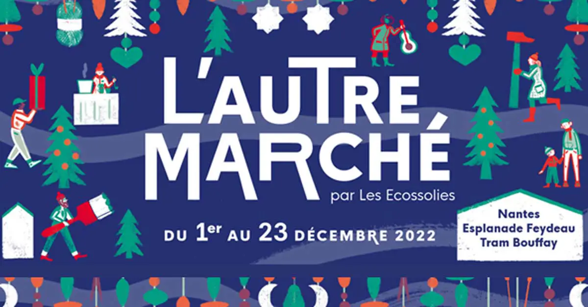 "L'autre marché de Noël" Les Ecossolies 2022 // Nantes