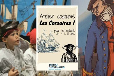 atelier enfant costumé vacances nantes cordemais terre estuaire loire