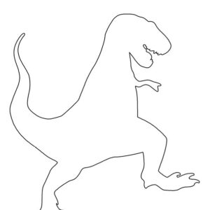 Coloriage dinosaure - Dessin dinosaure a imprimer - 7