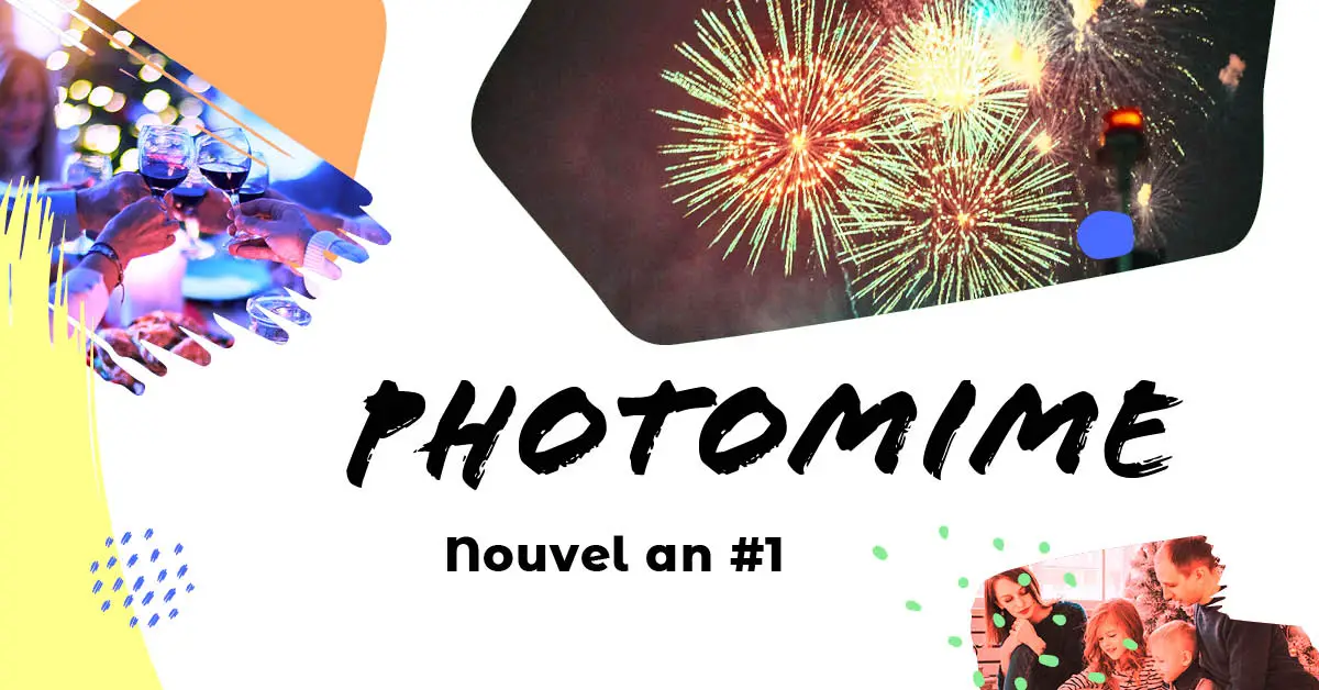 Jeu Photomime - Thème Nouvel an #1