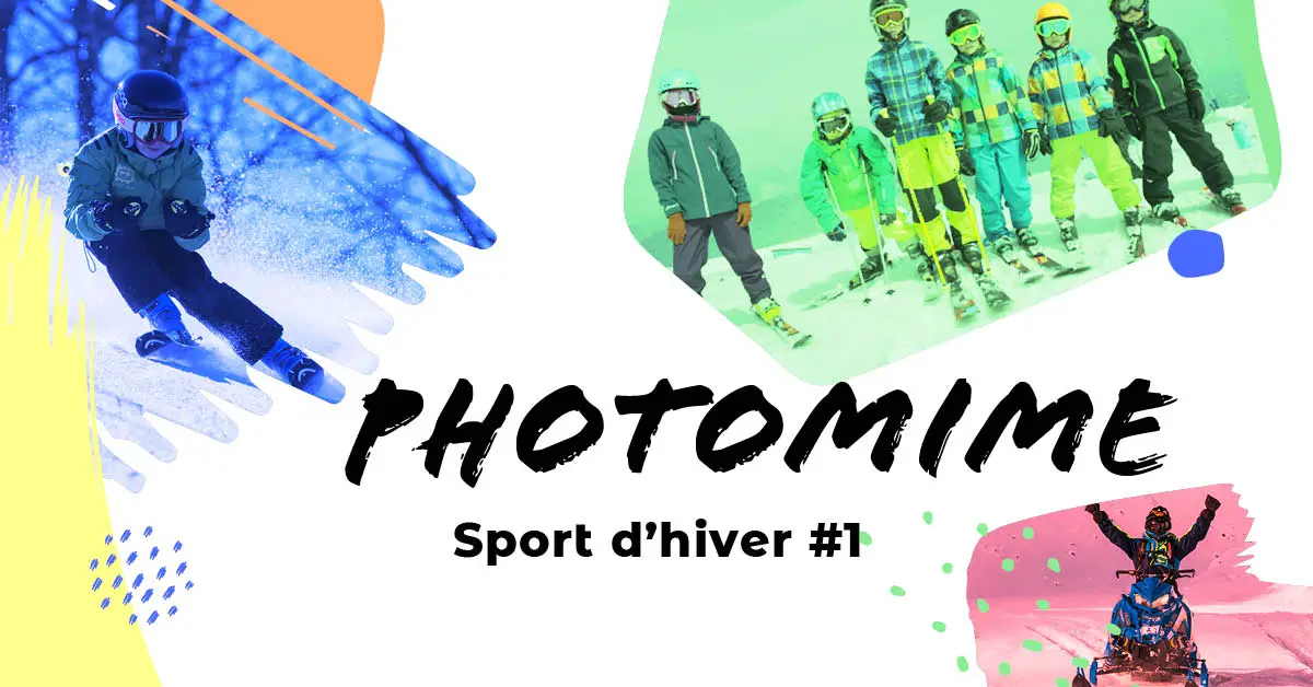 Jeu Photomime - Thème Sport d'hiver #1