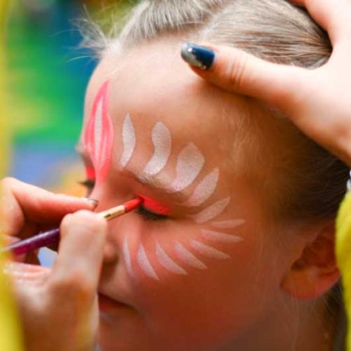 maquillage enfant gratuit marché de noel 2022 nantes